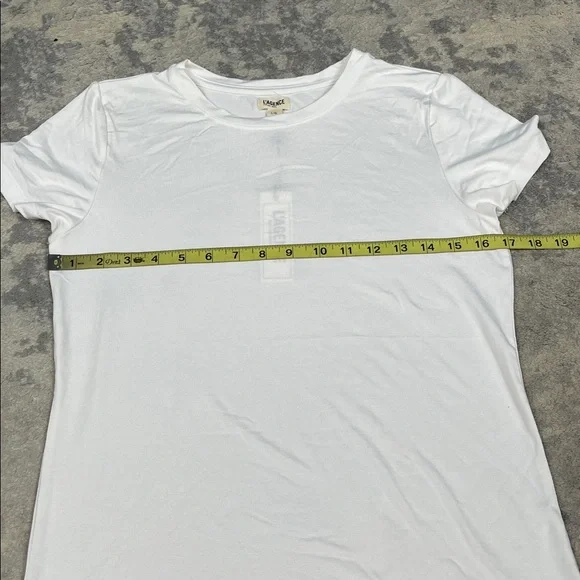 NWT L’Agence Ressi Crewneck T Shirt Tee Blanc White
Sz L - Picture 6 of 10